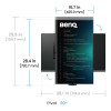 BenQ RD320UA 31.5" 4K Ultra HD IPS 60Hz 5ms Height Adjustable Monitor with Speakers