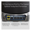 NETGEAR RBKE963B ORBI AX11000 Quad-band Wi-Fi 6E Router ( & 2 Extenders) - Black