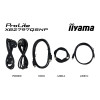 iiyama ProLite XB2797QSNP-B1 27" Quad HD IPS 75Hz 1ms USB-C Height Adjustable Monitor with Speakers - Matte Black