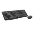 Logitech MK295 Silent Wireless Keyboard & Mouse Combo - Graphite