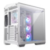 MSI MAG PANO 100R PZ Mid Tower Tempered Glass ATX Gaming PC Case - White