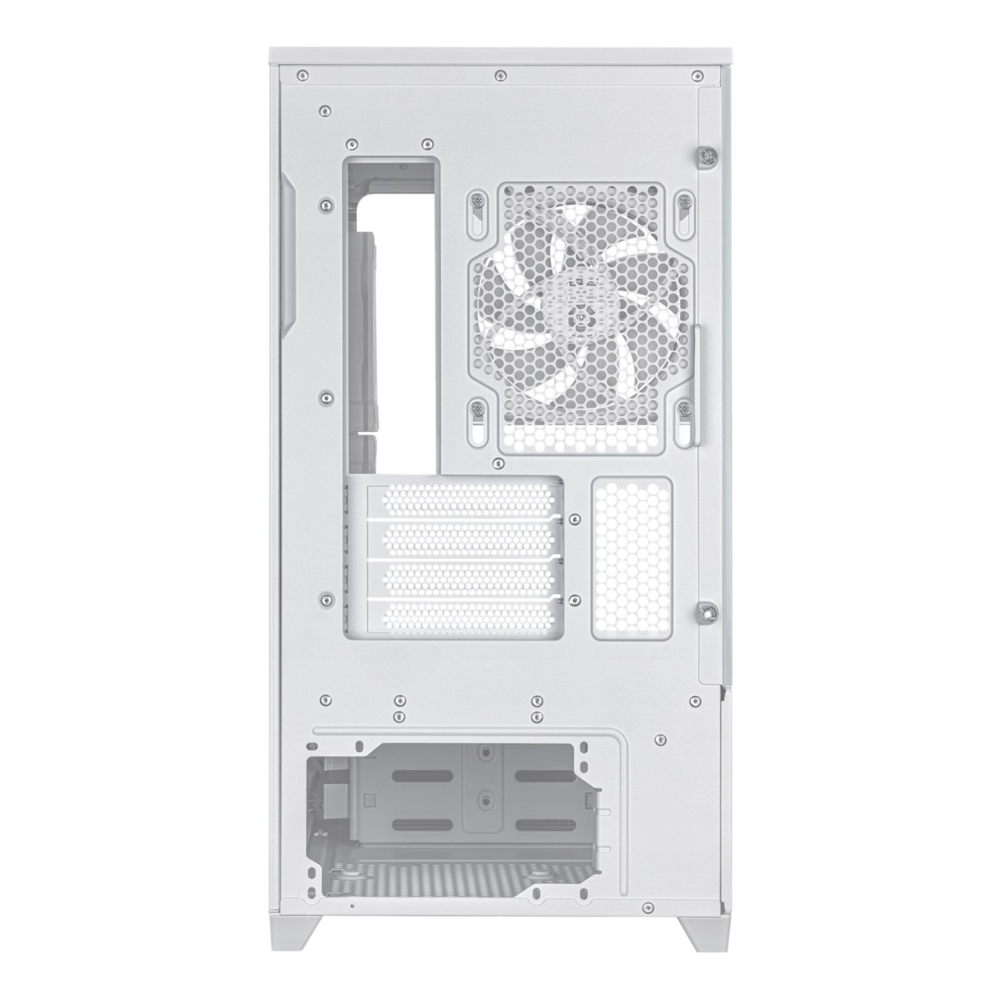 ASUS Prime AP202 ARGB Tempered Glass Gaming Case - White