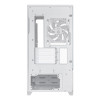 ASUS Prime AP202 ARGB Tempered Glass Mid Tower Gaming Case - White