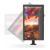 LG UltraFine Ergo 32UN880K-B.AEK 32" IPS 4K Ultra HD 60Hz 5ms Monitor with Height Adjustable and Ergonomic Stand