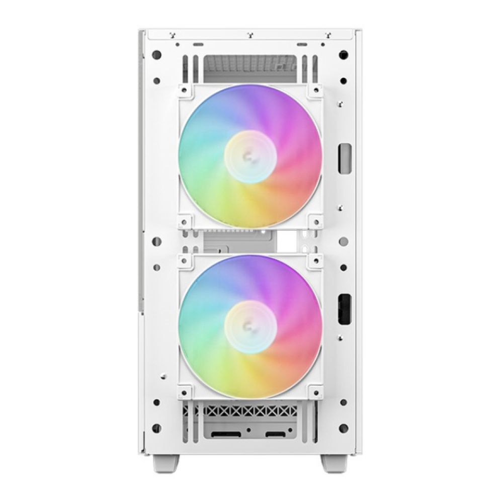 DeepCool CH360 DIGITAL WH Micro ATX Tempered Glass PC Case