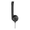 EPOS EDU 10 Wired Binaural Stereo Sound Lightweight Headset - 10pc Pack - Black