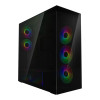 Arctic Xtender ARGB Tempered Glass Mid Tower PC Case -Black