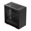 Refurbished - DeepCool MACUBE 110 Micro ATX Gaming PC Case with 1 x Fan - Black