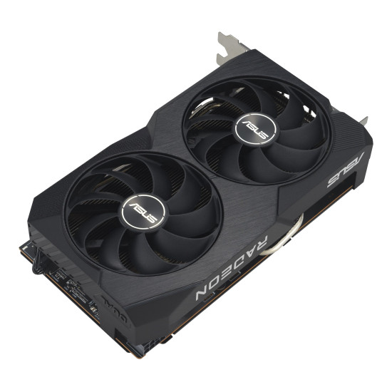 ASUS Dual Radeon RX 7600 V2 OC Edition with efficient cooling and minimal noise for uninterrupted gaming
