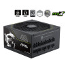 MSI MAG A1000PLS PCIE5 1000W 80 Plus Platinium ATX 3.1 Power Supply - Black
