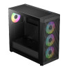 Gamdias ATHENA M3 Tempered Glass Mid Tower Gaming PC Case - Black