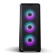 Phanteks Eclipse G400A RGB Tempered Glass Mid Tower Gaming PC Case - Black