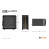 be quiet! Pure Base 500 FX ARGB Tempered Glass Mid Tower Gaming PC Case - Black