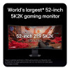 LG UltraGear 52G930B-B evo G9 51.6" 5K2K VA 240Hz 1ms USB-C Height Adjustable Curved Gaming Monitor with Speakers
