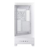 Refurbished - ASUS A31 PLUS TG ARGB Tempared Glass Mid Tower Gaming PC Case - White