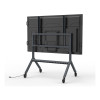 Heckler Design AV Cart XL for Screen Sizes 75-98in Black/Grey