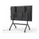 Heckler Design AV Cart XL for Screen Sizes 75-98in Black/Grey