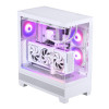 Phanteks XT View Mid Tower ATX Tempered Glass PC Case - White