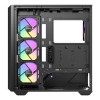 Antec C3 ARGB Tempered Glass Mid Tower Gaming PC Case - Black