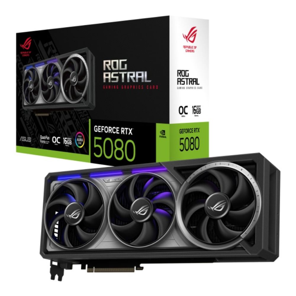 ASUS GeForce RTX 5080 ROG ASTRAL 16GB OC Gaming GPU