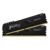 Kingston FURY Beast KF436C17BBK2/16 16GB (2 x 8GB) 3600 MHz DDR4 Desktop RAM