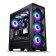 Phanteks Eclipse G400A RGB Tempered Glass Mid Tower Gaming PC Case - Black