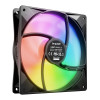 be quiet! Light Wings LX 140mm ARGB 9 Blades Case Fan - Black Triple Pack