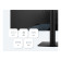 Viewsonic VA3420C 34" Curved IPS UWQHD USB-C Height Adjustable Monitor with Speakers