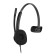 Poly Mission 415 Wired On-Ear Headset - Black