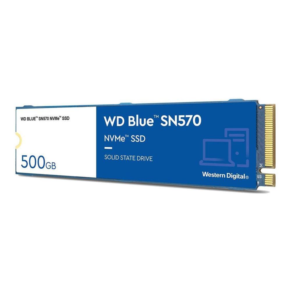 WD Blue SN570 500GB M.2 NVMe PCIe 3.0 SSD - WDS500G3B0C