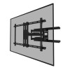 Neomounts WL40S-850BL18  43-86" Full Motion TV Wall Mount - Black