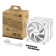 ASUS Prime MR120 ARGB Triple Pack Computer Fan Case - White