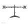 Neomounts FPMA-D550DDBLACK 10-32" Full Motion Dual Monitor Stand - Black