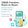 HONOR X6c MediaTek Helio G81 Ultra 6.61" 6GB RAM 128GB Storage Smartphone - Ocean Cyan