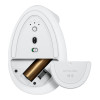 Logitech Lift for Mac Bluetooth Optical 4000 DPI Ergonomic Mouse - White
