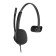 Poly Mission 425 Stereo Wired On-Ear Headset - Black
