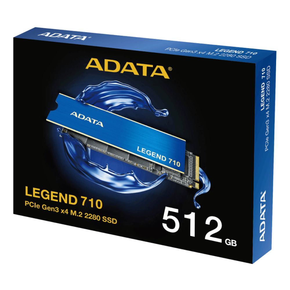 ★お得SSD３台！SanDisk＋Crucial＋ADATA ADATA Legend 710 512GB M.2 2280 NVMe SSD