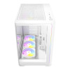 Antec C5 Curve ARGB Tempered Glass Mid Tower Gaming PC Case - White