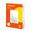 ADATA HV620S Slim 2TB 2.5" USB 3.2 External Hard Drive - White