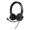 Trust HS-260 ENC Wired On-Ear Headset - Black