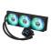 ASUS PRIME LC 360 ARGB 360mm Liquid CPU Cooler with ARGB Fans + PRIME AP202 TG ARGB BLACK Chassis Bundle Pack