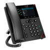 Poly VVX 350 6-Line IP Desktop Phone and PoE-enabled 3-way Call Capability