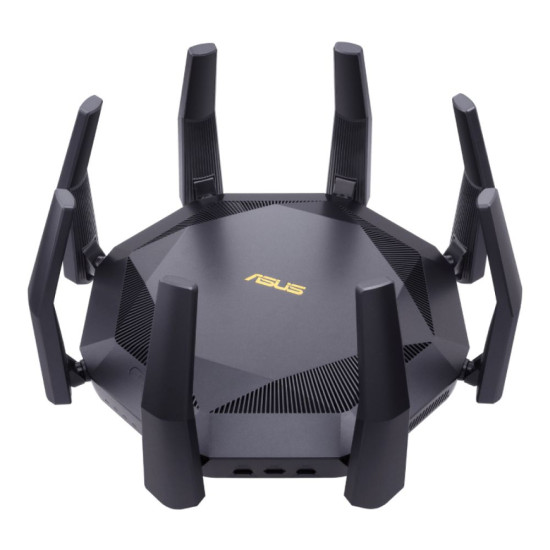 ASUS RT-AX89X WiFi 6 Router, Ideal for Large Homes with AiMesh
