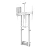 Neomounts WL55-875WH1 Move Lift Motorised Height-Adjustable Wall to Floor Stand 55"-100" Screen Size and Max Load 110KG