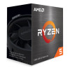 AMD Ryzen 5 5600X Socket AM4 Processor with Wraith Stealth Active Fan Air Cooler