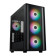 CoolerMaster MasterBox 600 ARGB Mid Tower Tempered Glass PC Case - Black