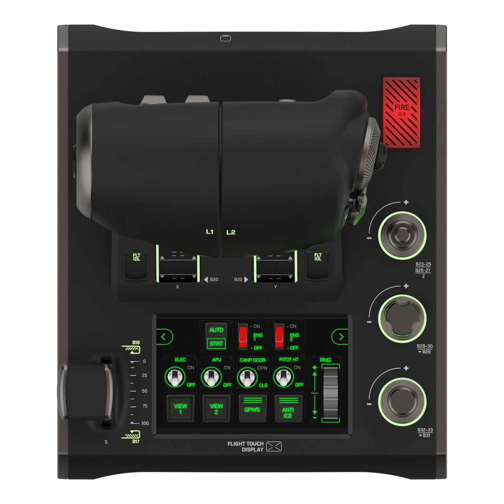 Turtle Beach VelocityOne Flightdeck Advanced Flight Kit-