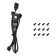 DeepCool FL12 120mm PWM Reverse PC Case Fan - Black 3 Pack