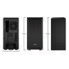 be quiet! Pure Base 600 Mid Tower ATX Gaming PC Case - Black Silver