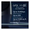 NETGEAR RBKE963B ORBI AX11000 Quad-band Wi-Fi 6E Router ( & 2 Extenders) - Black